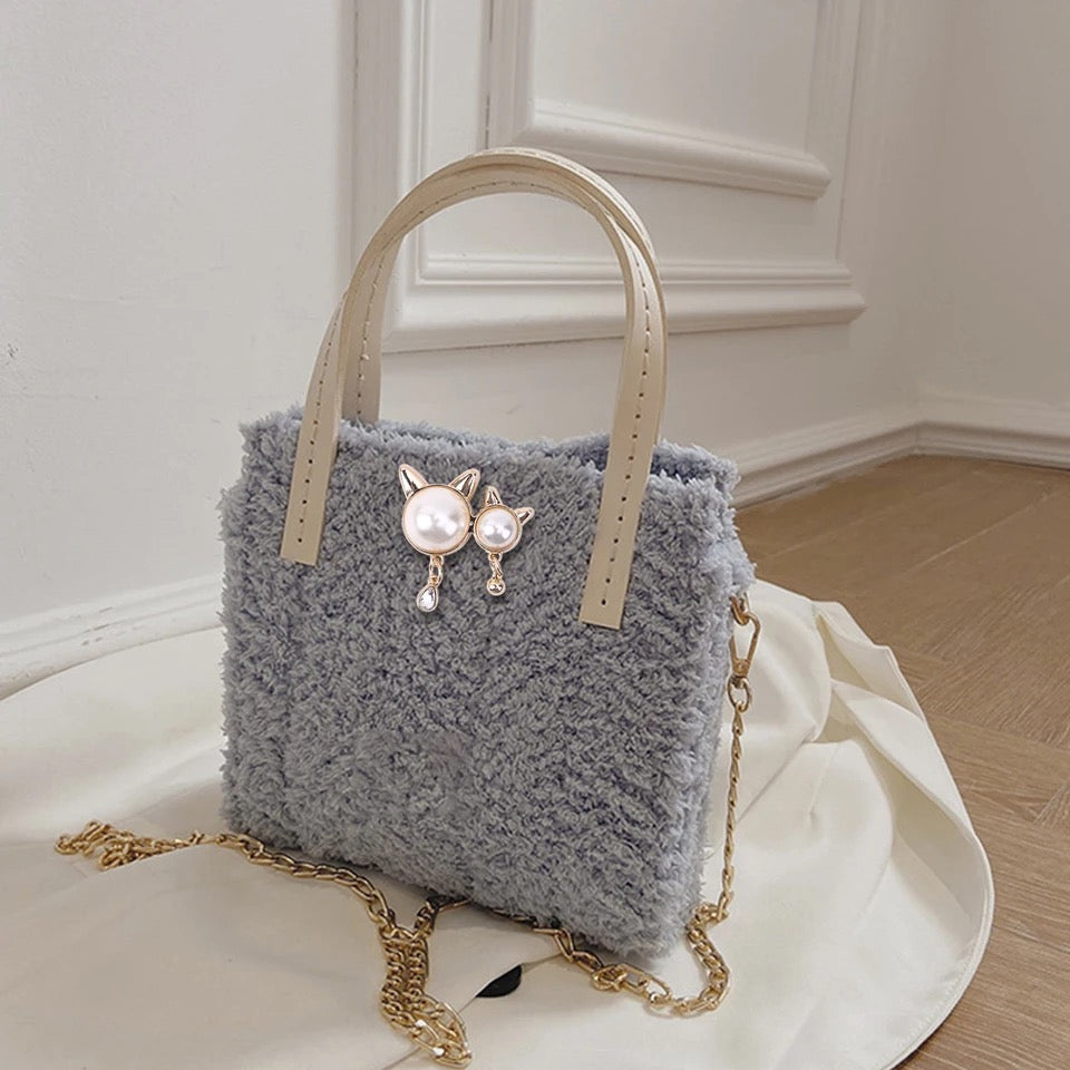 Plastic Canvas handväska raka kanter