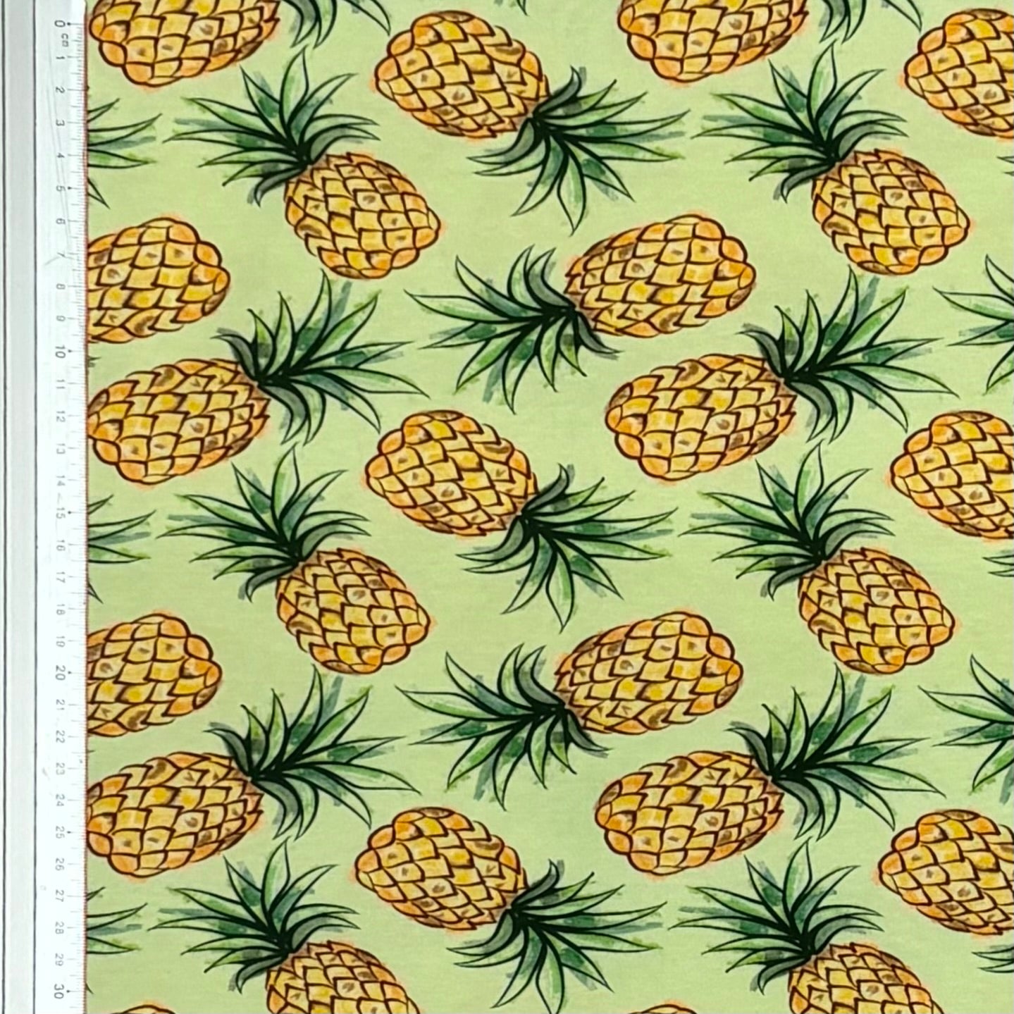 Jersey ananas ljusgrön