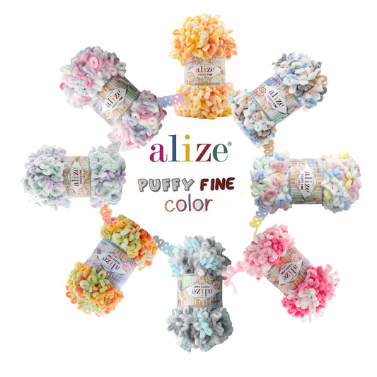 Alize Puffy Fine Color